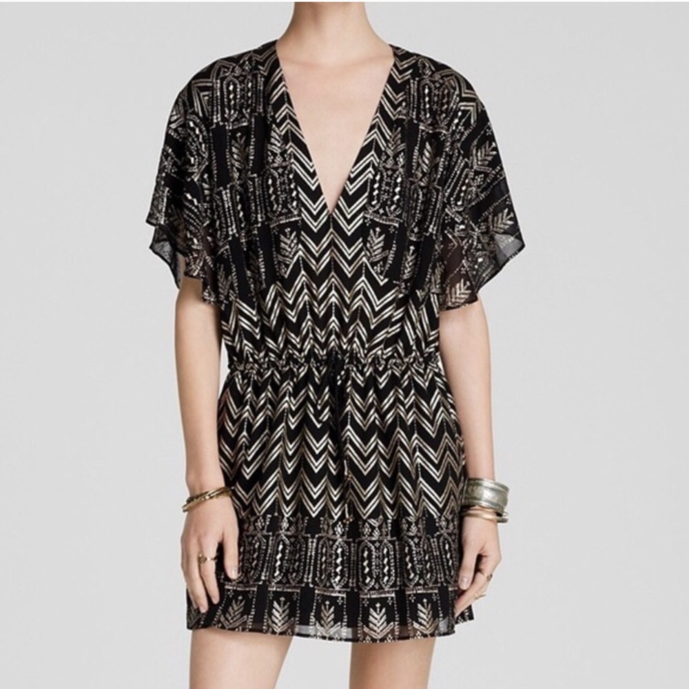 Free People ‘Love Your Chaos’ boho mini dress S